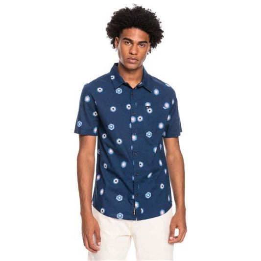 Camisa Quiksilver Cosmos Azul Oscuro - Indy