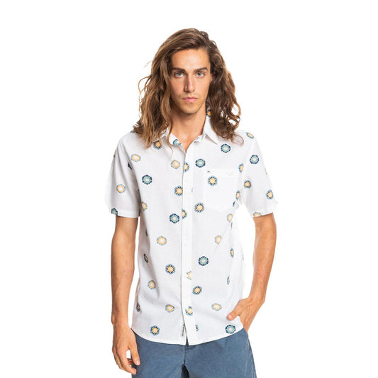 Camisa Quiksilver Cosmos Blanco - Indy