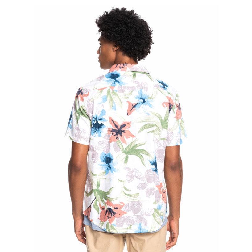 Camisa Quiksilver Garden Path Crudo Print - Indy