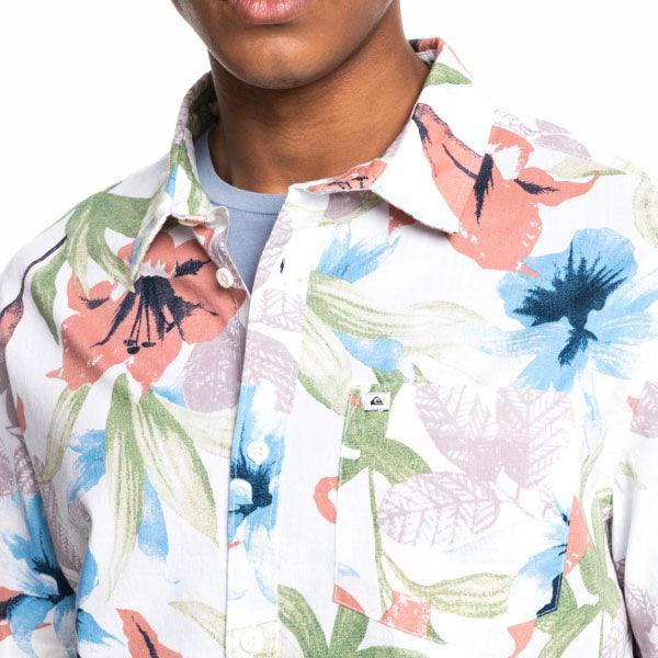 Camisa Quiksilver Garden Path Crudo Print - Indy