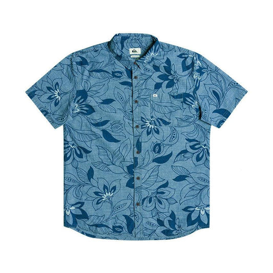 Camisa Quiksilver Groveler Azul Claro - Indy