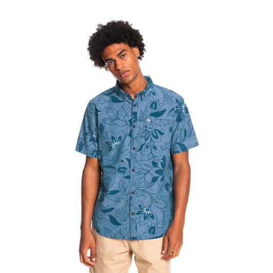 Camisa Quiksilver Groveler Azul Claro - Indy