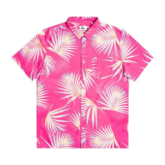 Camisa Quiksilver Pop Tropic Rosa - Indy
