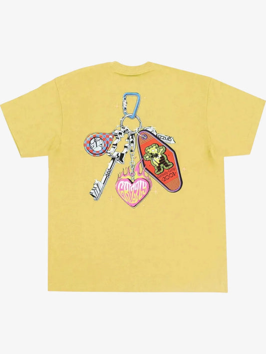 Remera Grizzly Keys Open Doors Amarillo