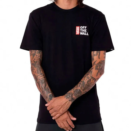 Remera Vans Off The Wall Classic SS Negro - Indy