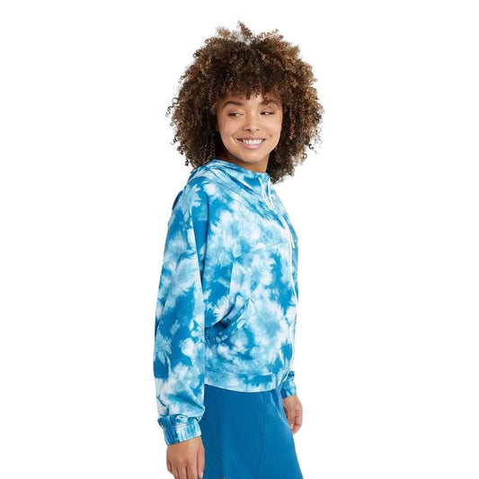 Campera Champion Crush Dye Print Girl Celeste Batik - Indy
