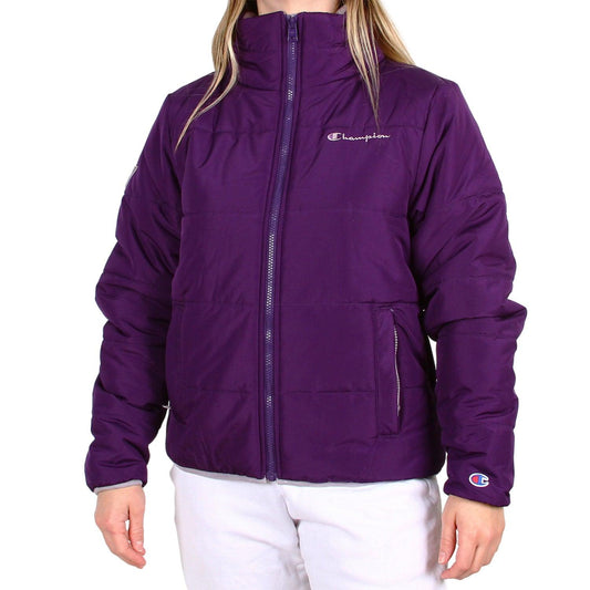 Campera Champion Puffer Jacket Mujer Violeta - Indy