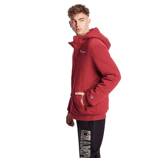 Campera Champion Reverse Weave Puffer Bordó - Indy