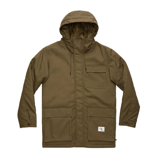 Campera Dc Parka Canondale 2 Verde Militar - Indy
