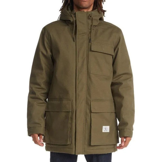 Campera Dc Parka Canondale 2 Verde Militar - Indy