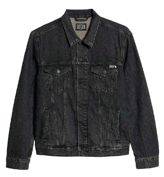 Campera Gotcha Denim Negro