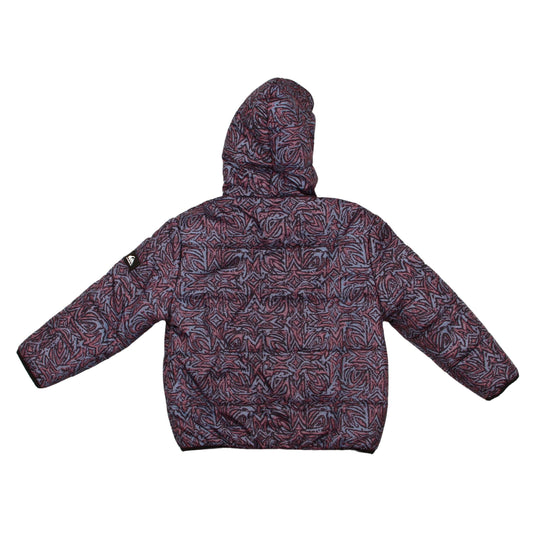 Campera Quiksilver Scaly Print Boys Azul Print - Indy