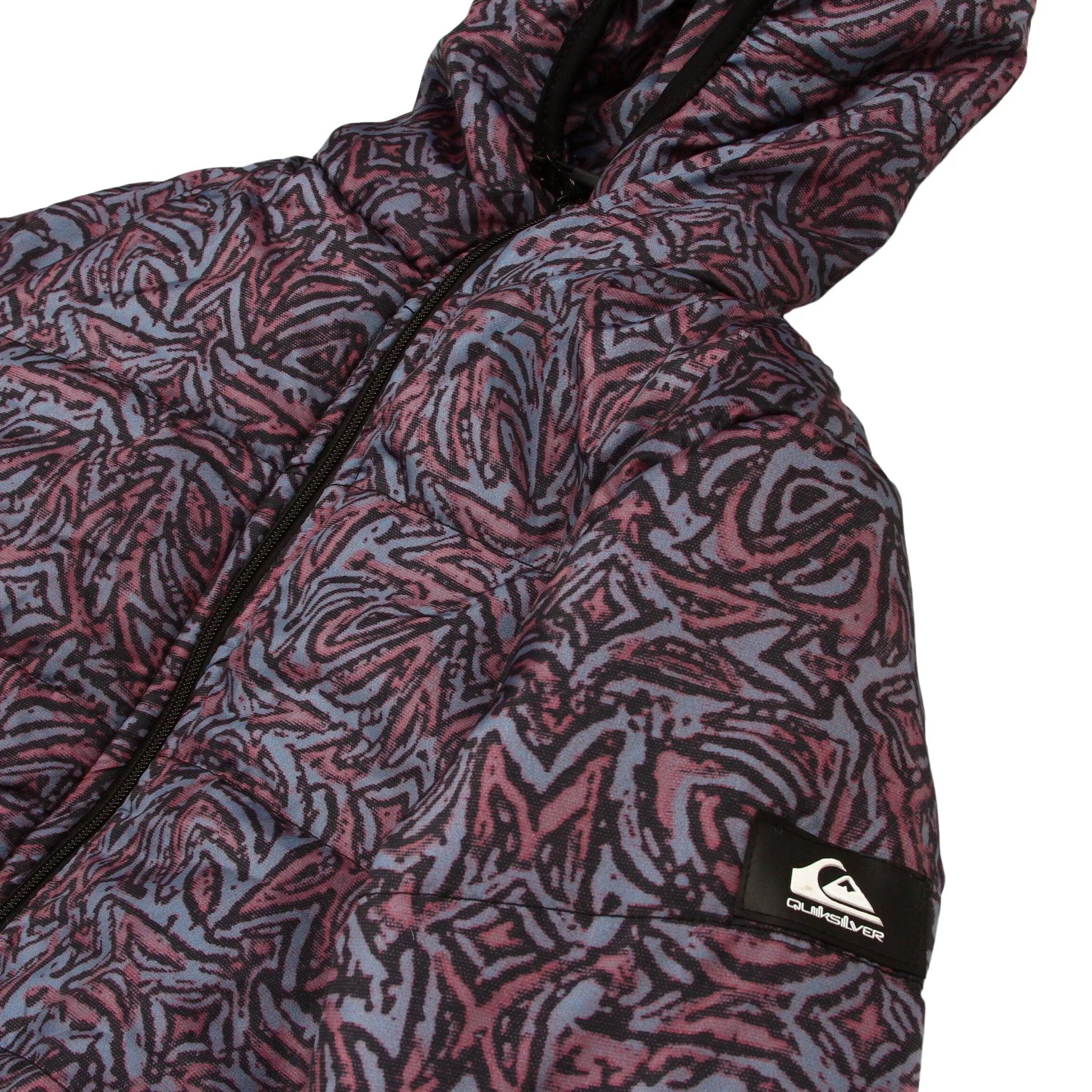 Campera Quiksilver Scaly Print Boys Azul Print - Indy