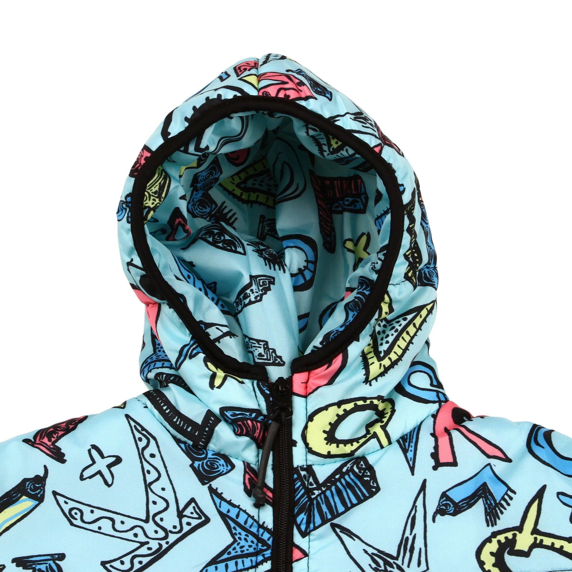Campera Quiksilver Scaly Print Boys Verde Agua - Indy