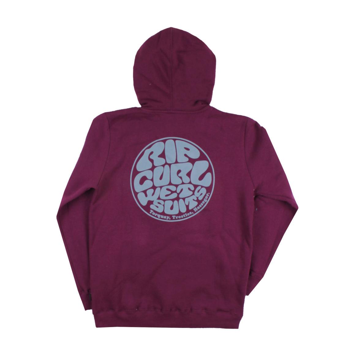 Campera Rip Curl Logo Wettie Boys Uva - Indy