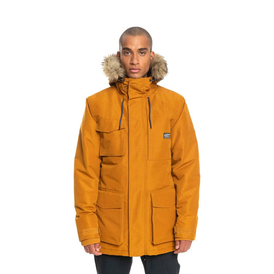 Campera Parka Quiksilver Ferris Marrón - Indy