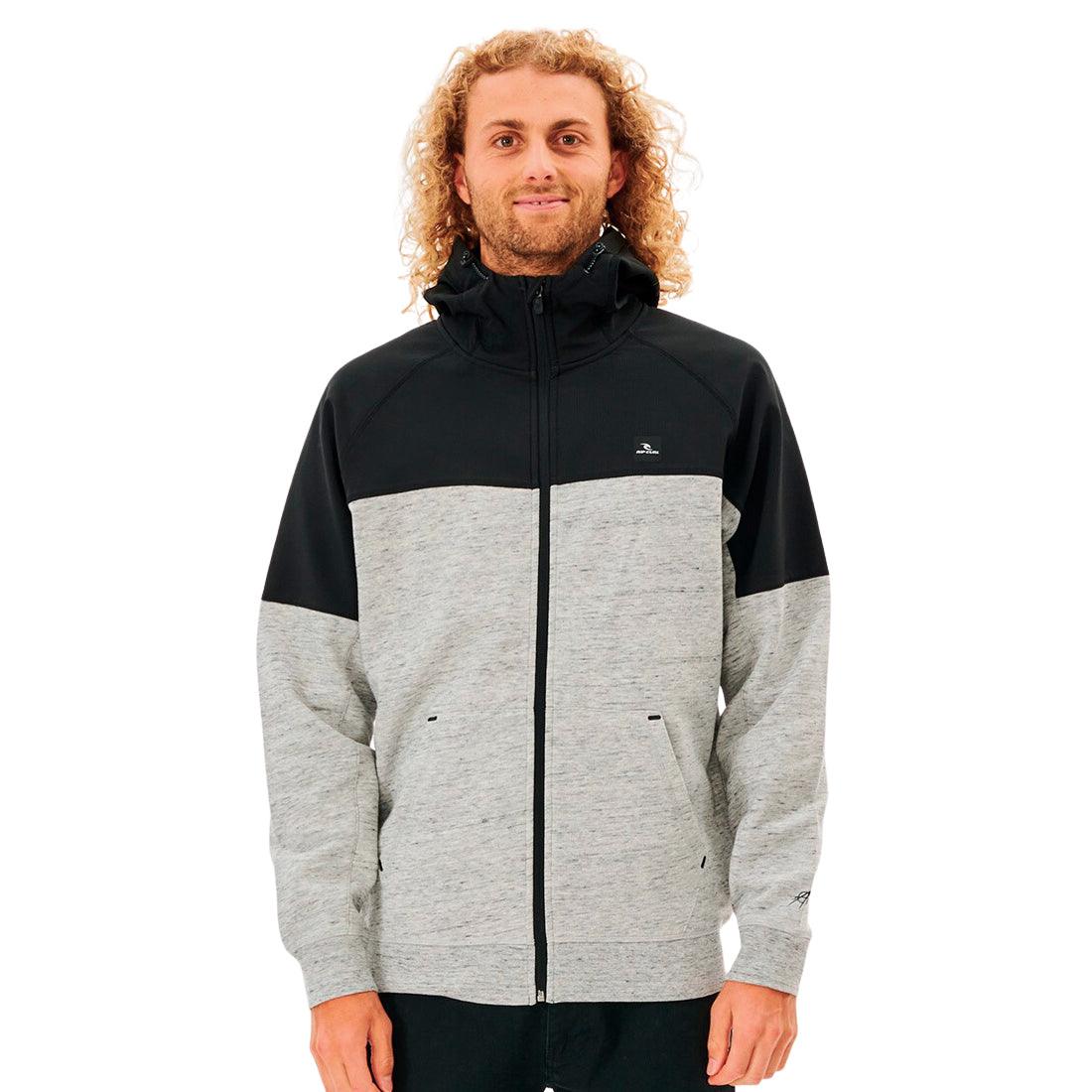 Campera Rip Curl Anti Series Viral Gris Negro - Indy