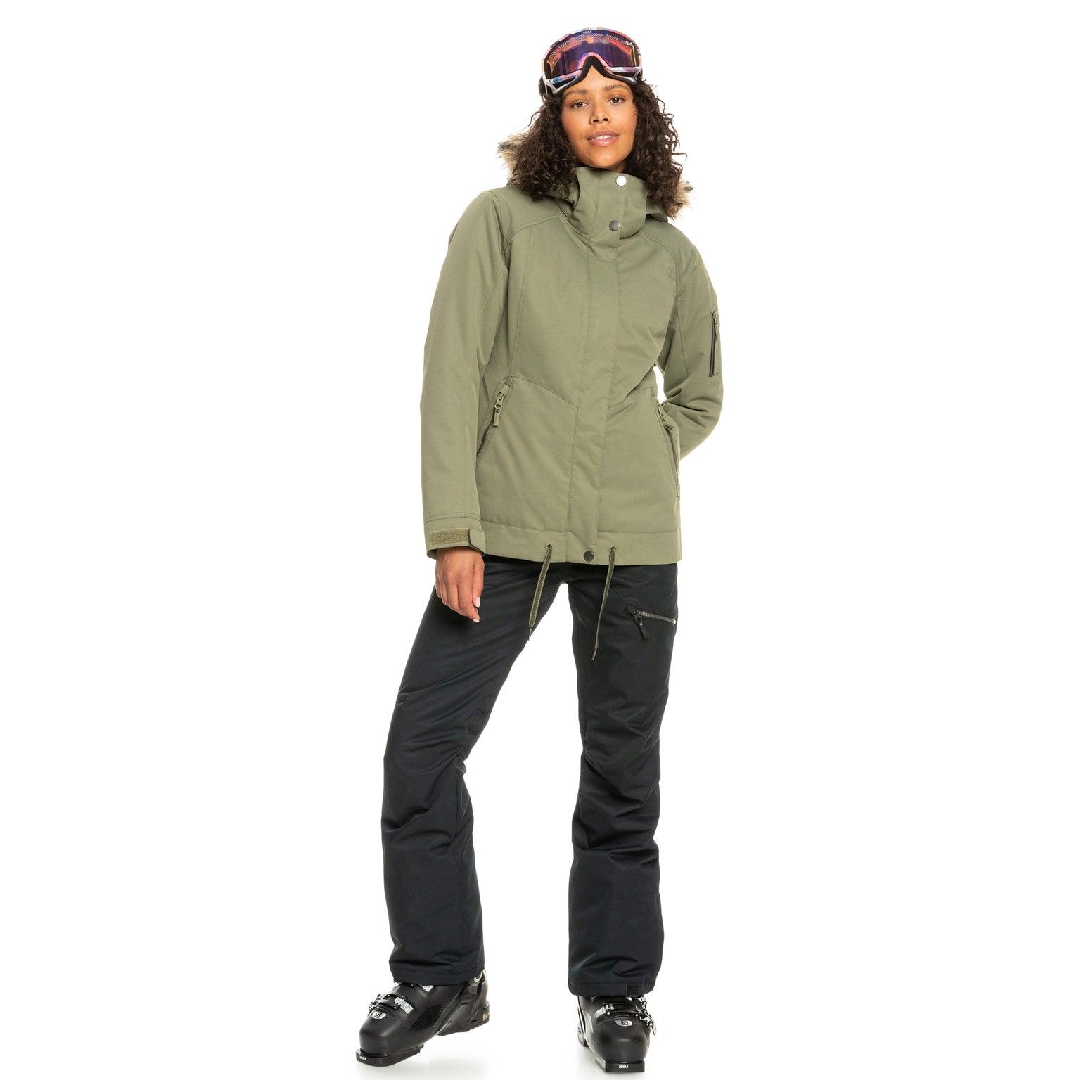 Campera Roxy Snow Meade Verde Militar - Indy