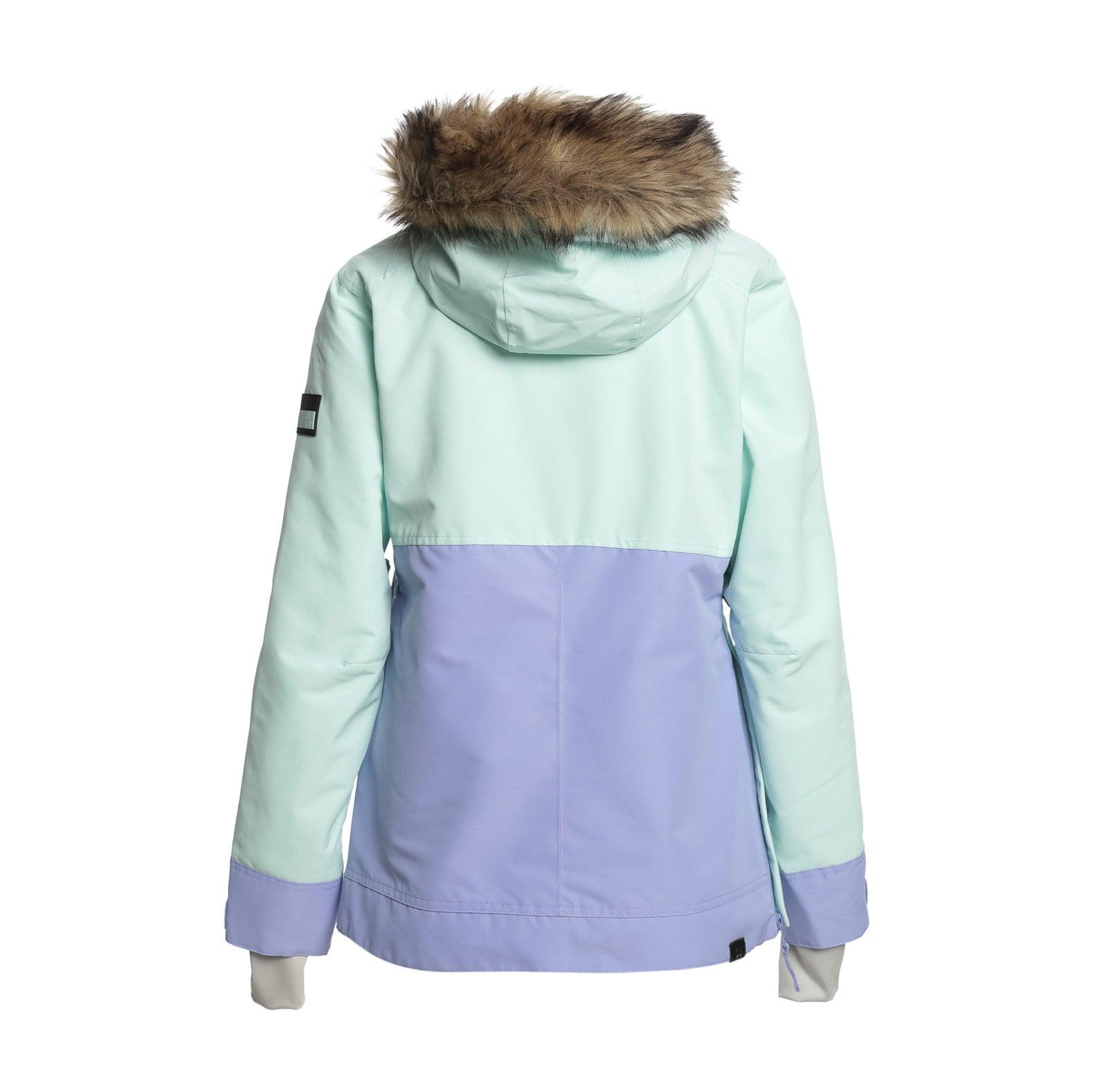 Campera Roxy Snow Shelter Anorak Verde Agua - Indy