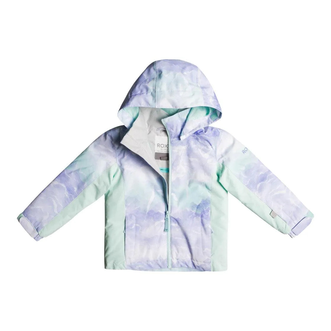 Campera Roxy Snow Snowy Tale Niña Verde Agua - Indy