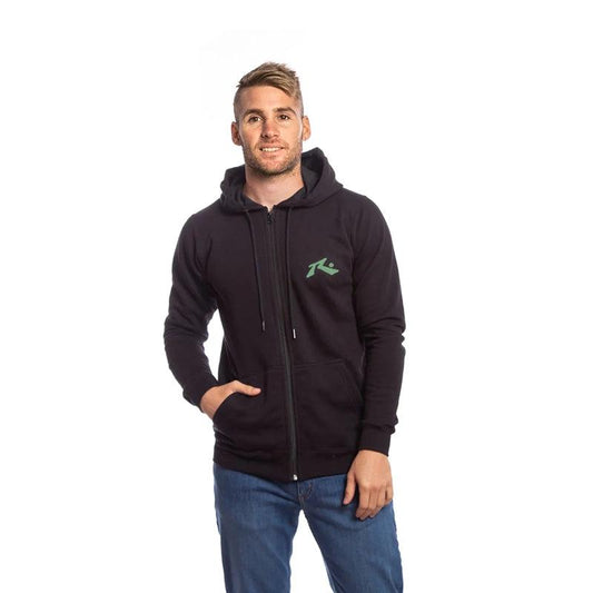 Campera Rusty Competition Negro Verde - Indy