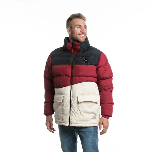Campera Rusty Poseidon Beige Bordó - Indy
