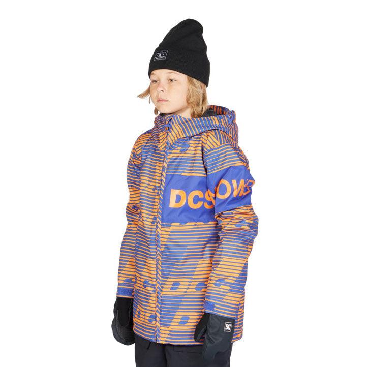 Campera Snow Dc Propaganda Niño Azul Naranja - Indy