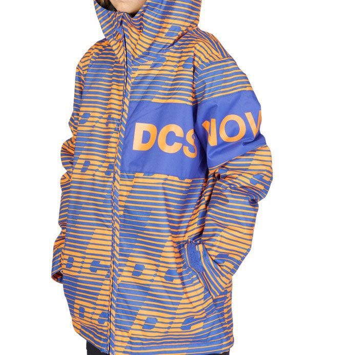 Campera Snow Dc Propaganda Niño Azul Naranja - Indy