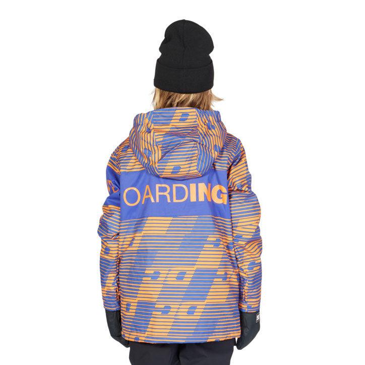 Campera Snow Dc Propaganda Niño Azul Naranja - Indy