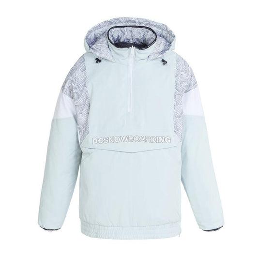 Campera Snow Dc Transition Rev Anorak Mujer Verde Agua - Indy