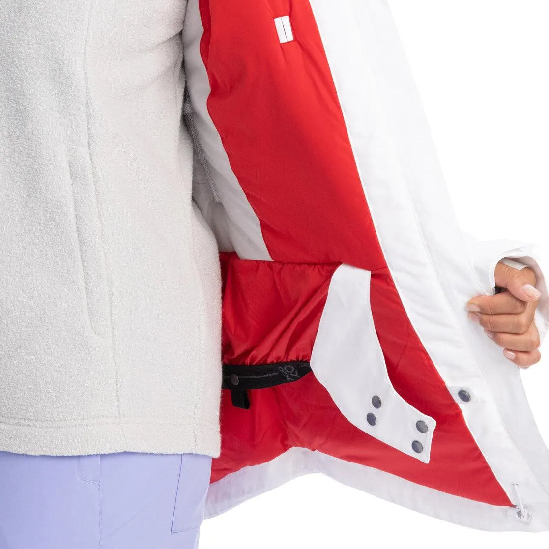 Campera Snow Roxy Chloe Kim Blanco - Indy