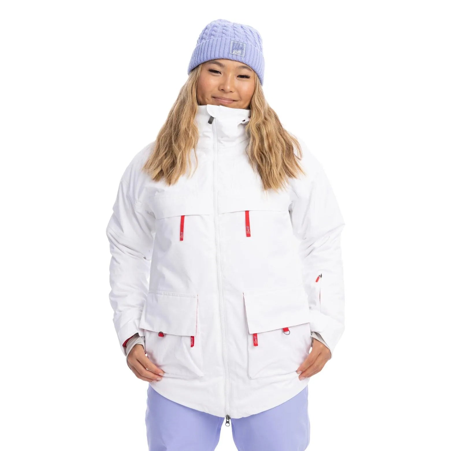 Campera Snow Roxy Chloe Kim Blanco - Indy