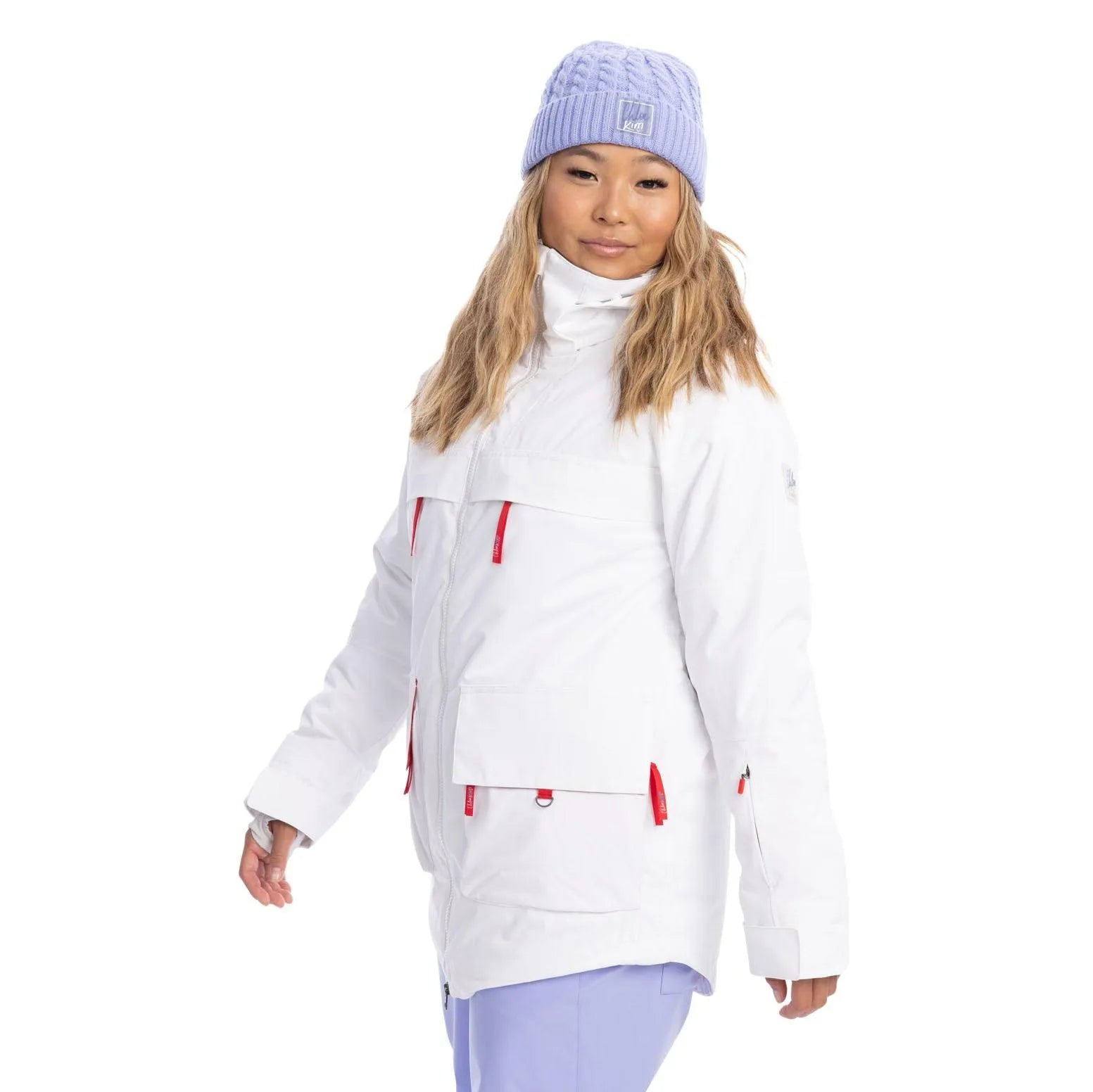 Campera Snow Roxy Chloe Kim Blanco - Indy