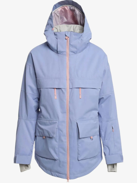 Campera Snow Roxy Chloe Kim Lila Pastel