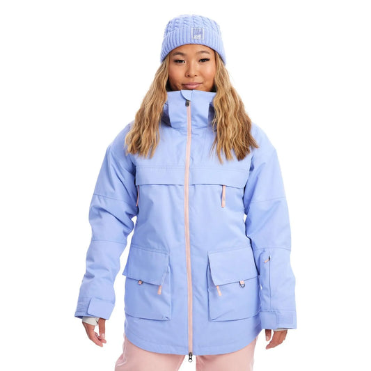 Campera Snow Roxy Chloe Kim Lila Pastel - Indy
