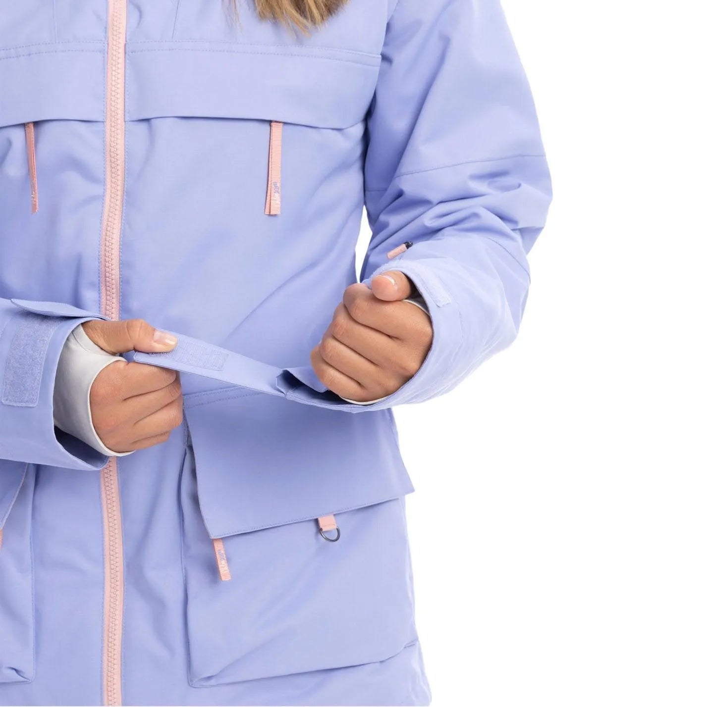 Campera Snow Roxy Chloe Kim Lila Pastel - Indy