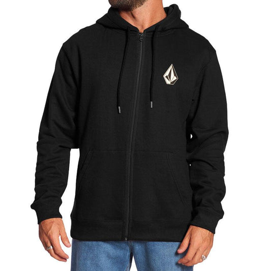 Campera Volcom Zh Iconic Stone Zip Negro - Indy