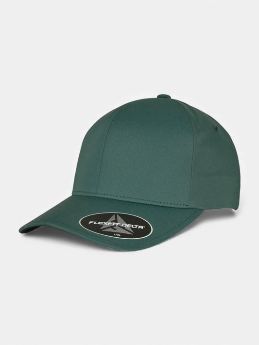 Gorra Flexfit Delta Smooth Verde