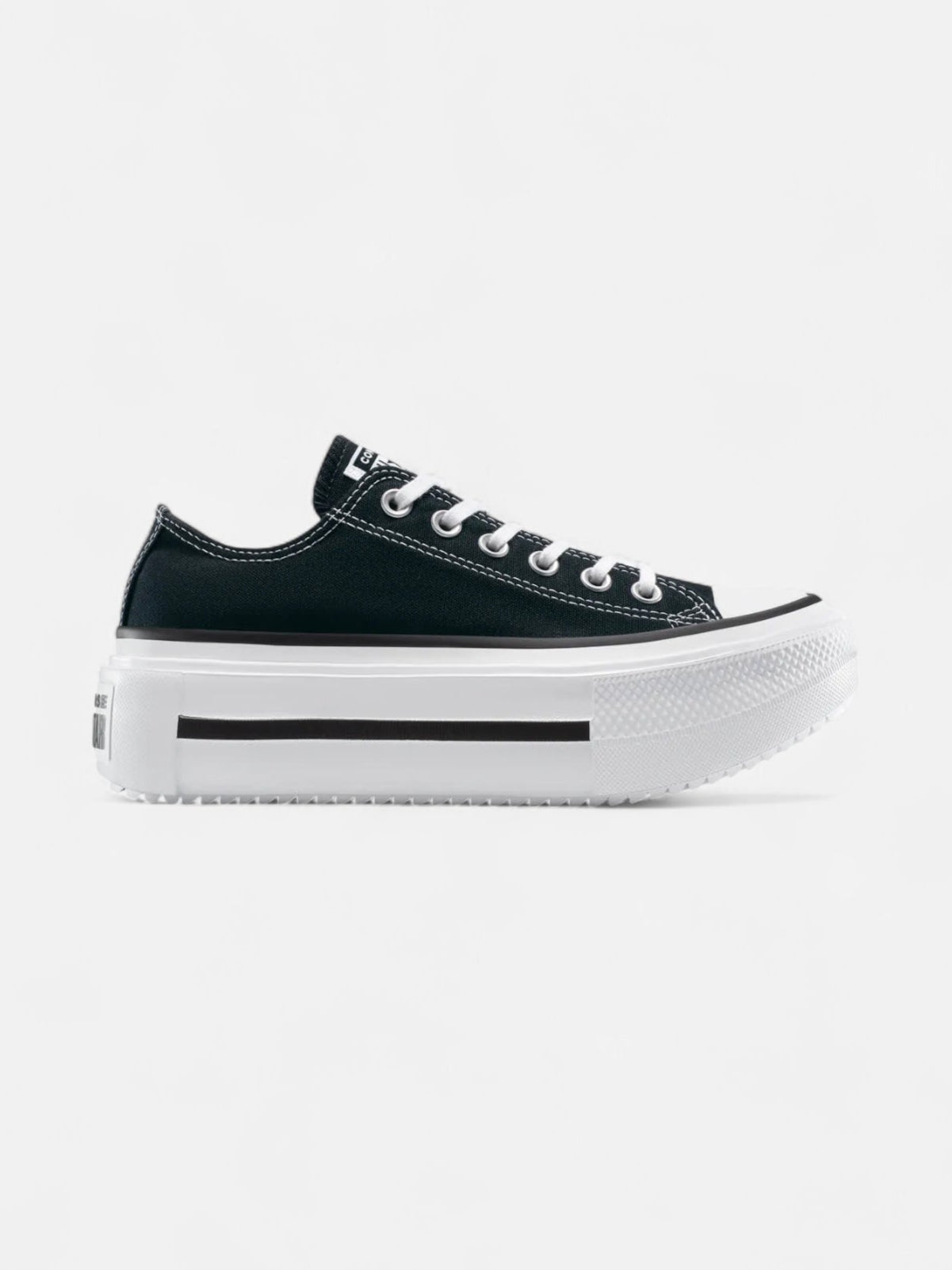 Double Stack Core Zapatillas Converse Chuck Taylor Double Stack Core Negro Blanco