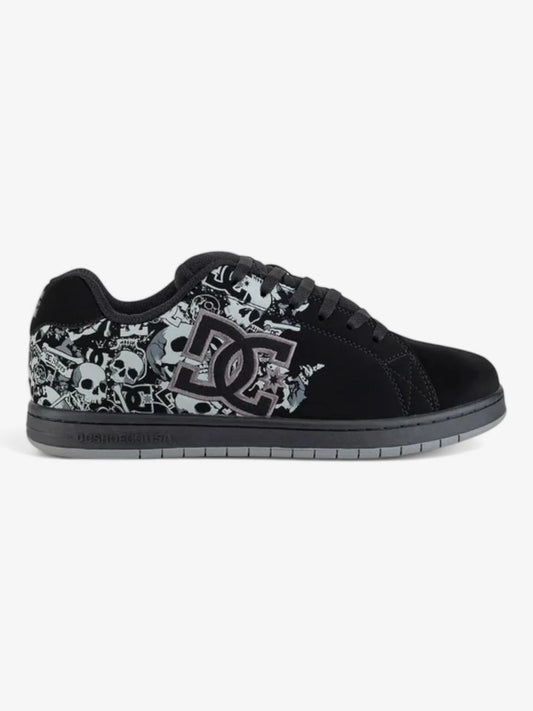 Zapatillas Dc Gaveler Print Negro Gris