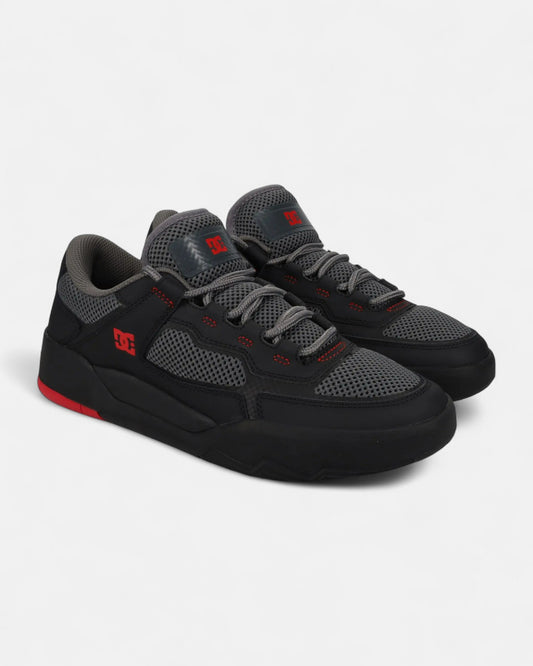 Zapatillas DC Metric Negro Gris Rojo