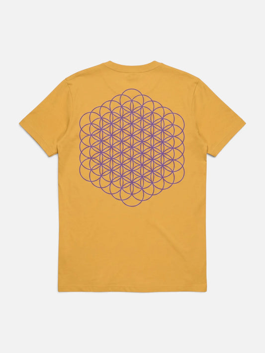 Remera Good Full Flor Amarillo