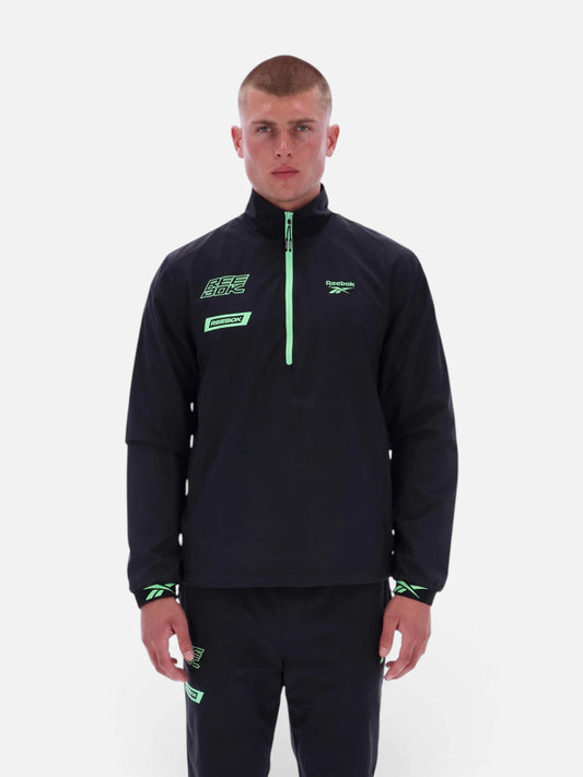 Campera Reebok Overhead Track Top - Negro