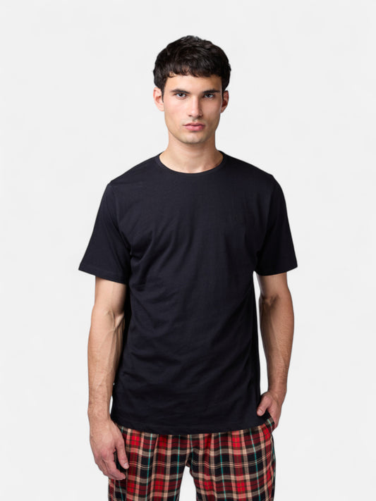Remera Elepants Smith Negro