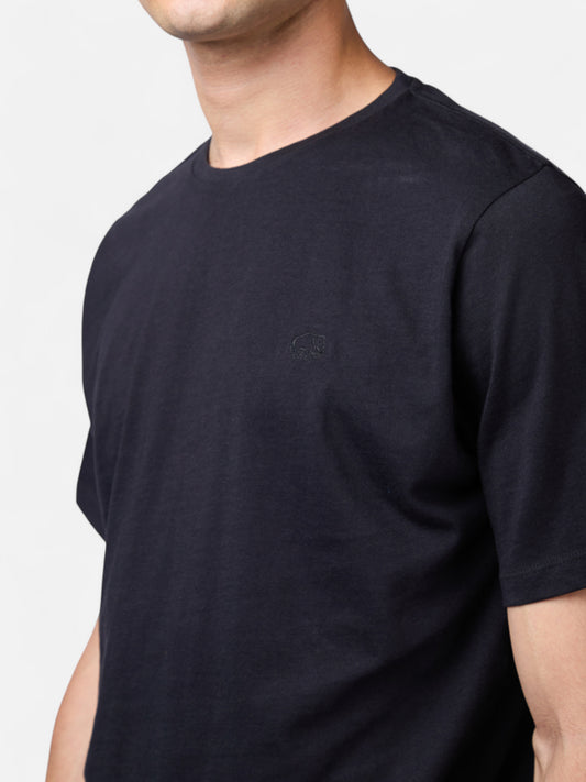 Remera Elepants Smith Negro