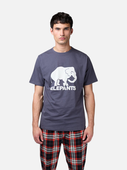 Remera Elepants Gris Topo