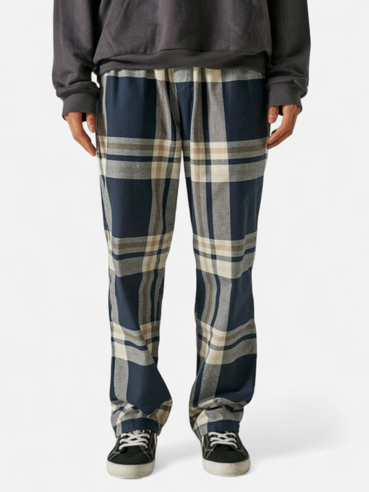 Pantalon Elepants 220 Poplin Gris Oscuro Azul