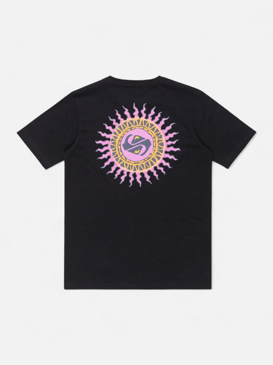Remera Quiksilver Niño Ev Beach Blast Negro