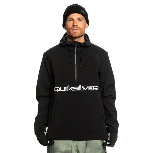 Buzo Anorak Snow Quiksilver Live For The Ride Negro