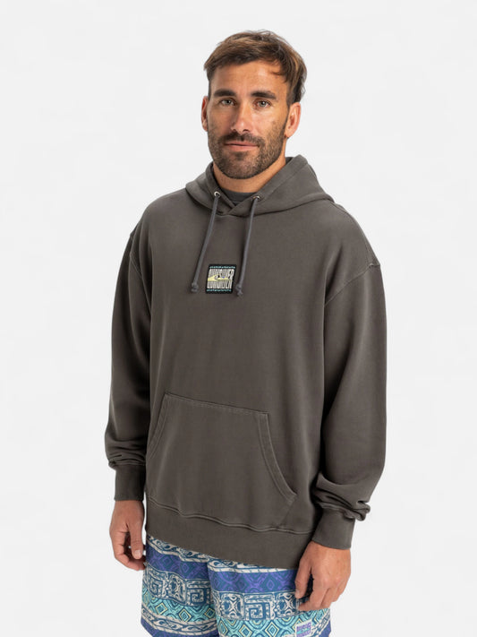 Buzo Quiksilver Global Heat Gris Oscuro